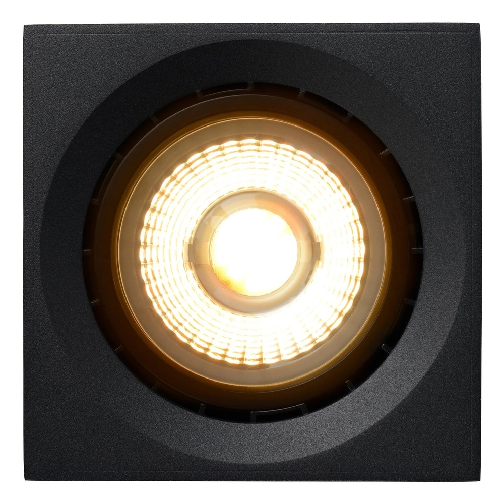 Plafondspot Fedler GU10 ES111 zwart Lucide 5411212092151