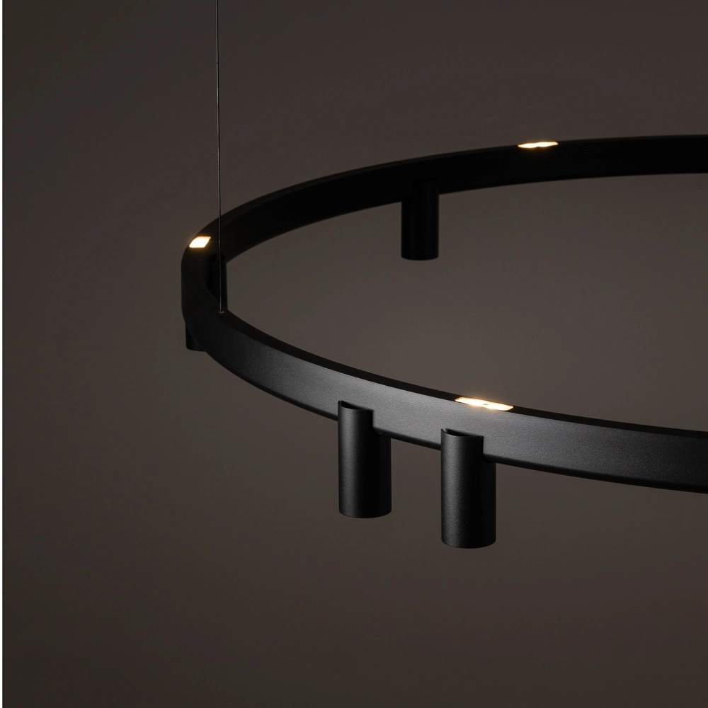 Design hanglamp Fourty zwart Ø 116cm Lyora 5903139122887