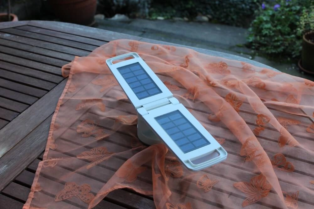Solar tafellampje Dragonfly wit Lutec 4250294310897