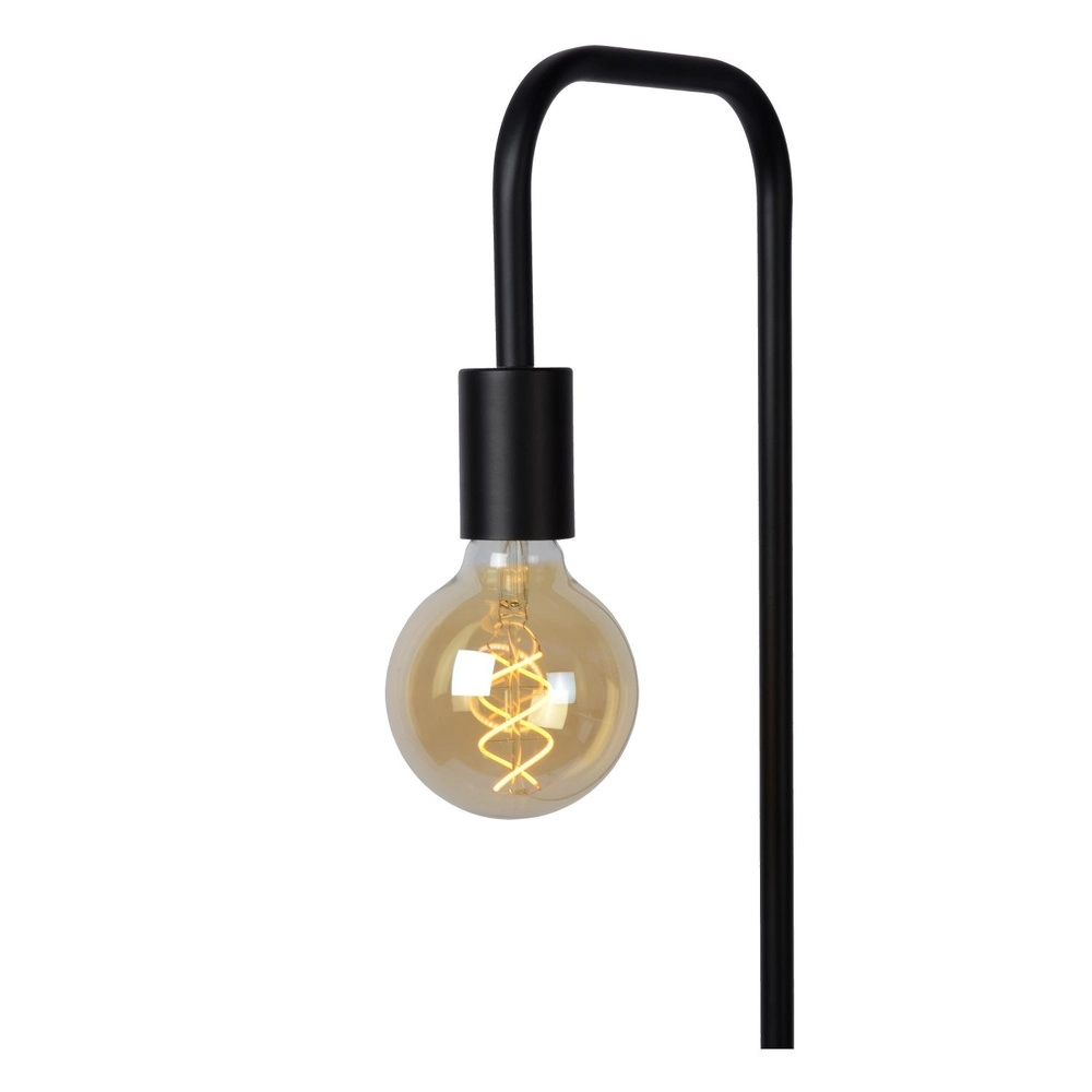 Vloerlamp Lorin zwart Lucide 5411212450685