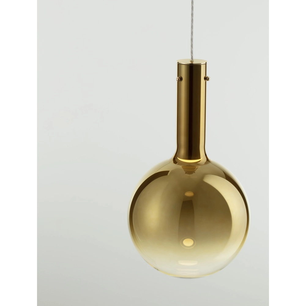 Hanglamp Nostos champagne glas Lyora 5212017449023