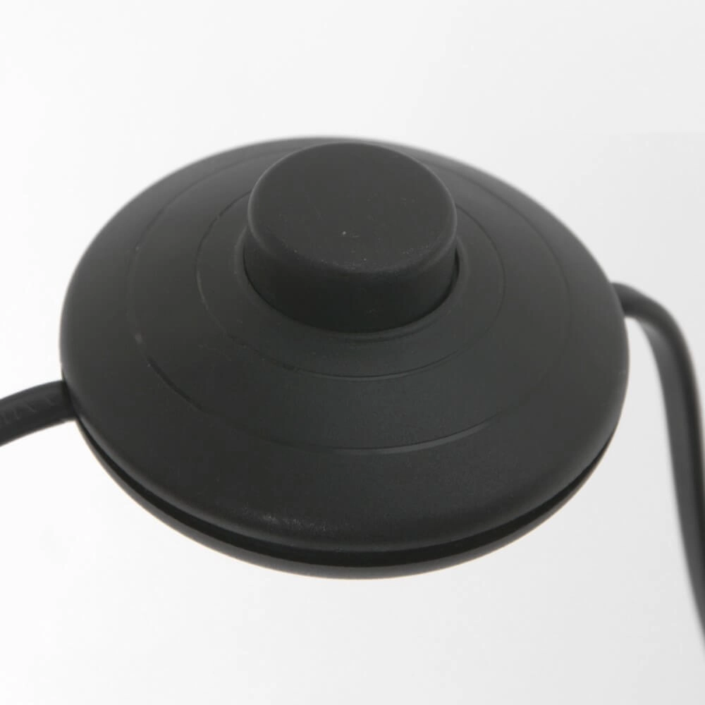 Zwarte vloerlamp Prestige Chic met blauwe kap Steinhauer 8712746147278