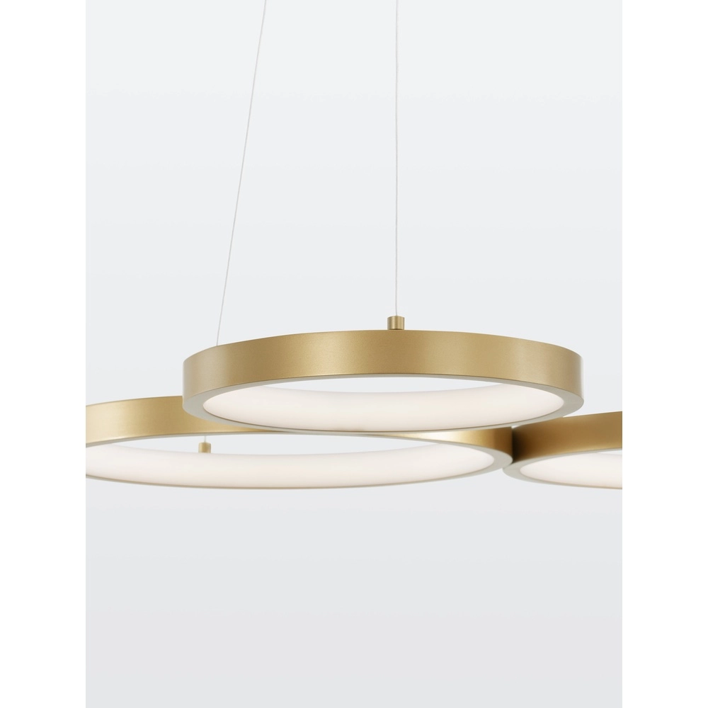 Moderne hanglamp Magnus goud 55cm Lyora 5212017433176