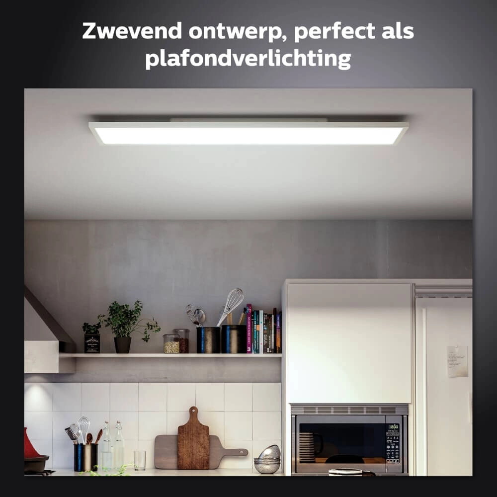 Plafondlamp 120x30cm Hue Aurelle - White Ambiance WIt Philips 8719514382664