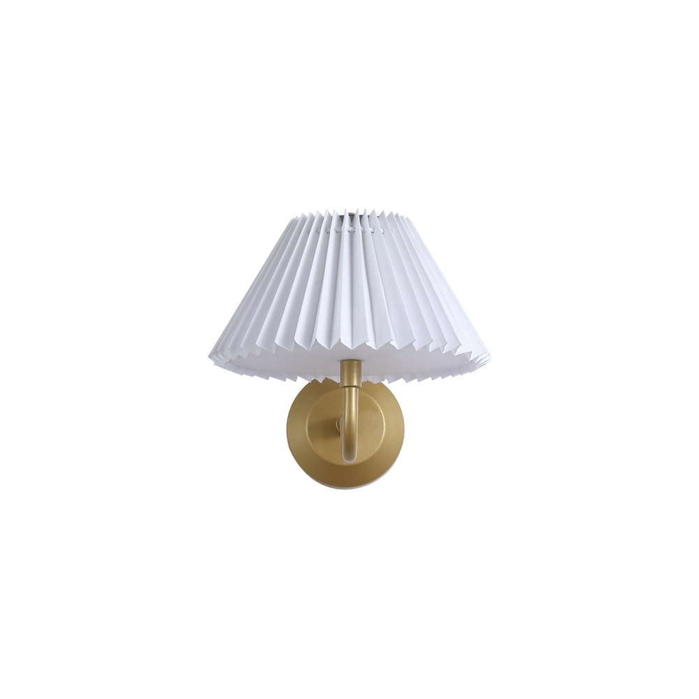 USB Oplaadbare wandlamp Danish goud met wit Searchlight 5053423298375