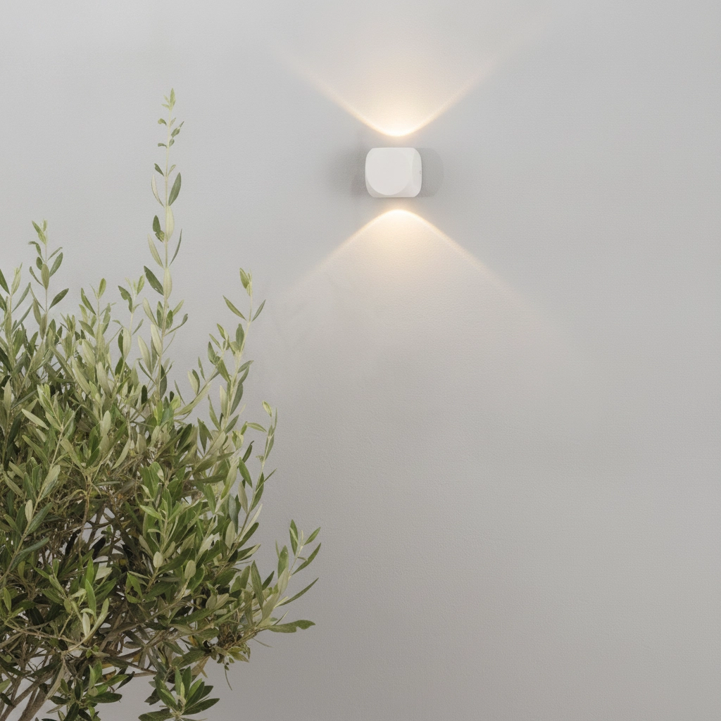 Unieke wandlamp Zari 2-lichts wit