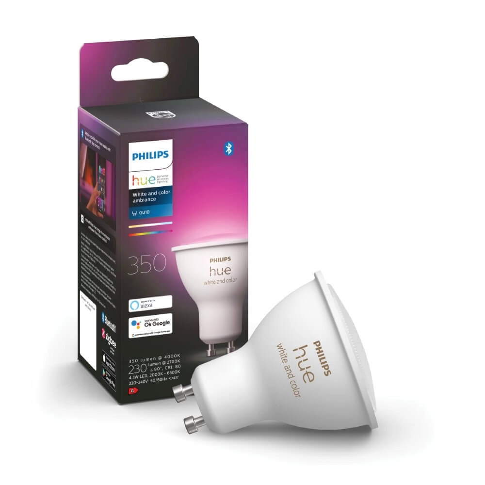 Hue - GU10 - 5W - White and Color Philips 8720169229754