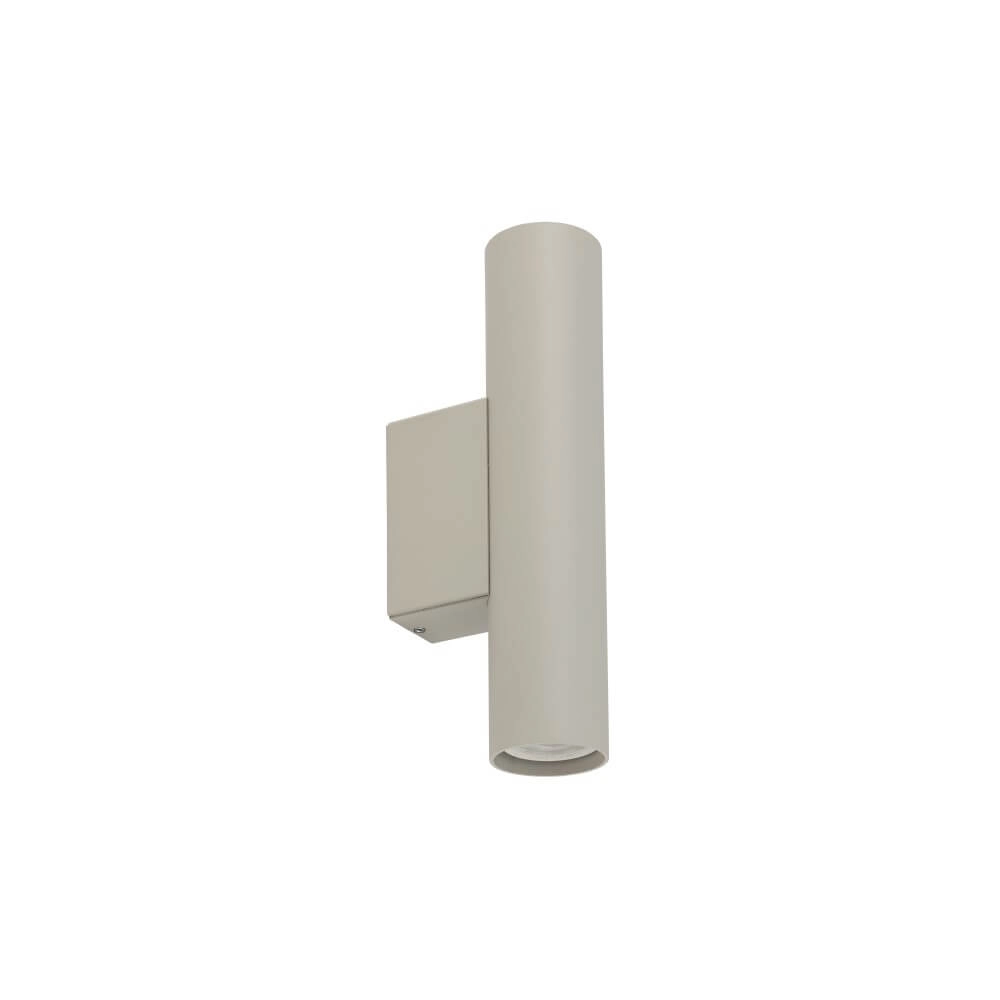 Lichtgrijze wandspot Fourty M up & down