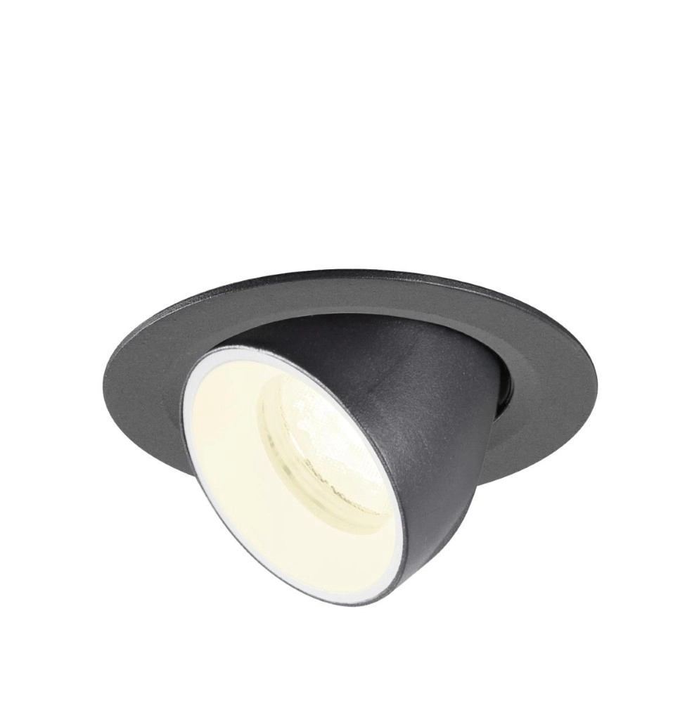 Inbouwspot Numinos Gimble XS zwart/wit 4000K - 40gr SLV 4024163306881