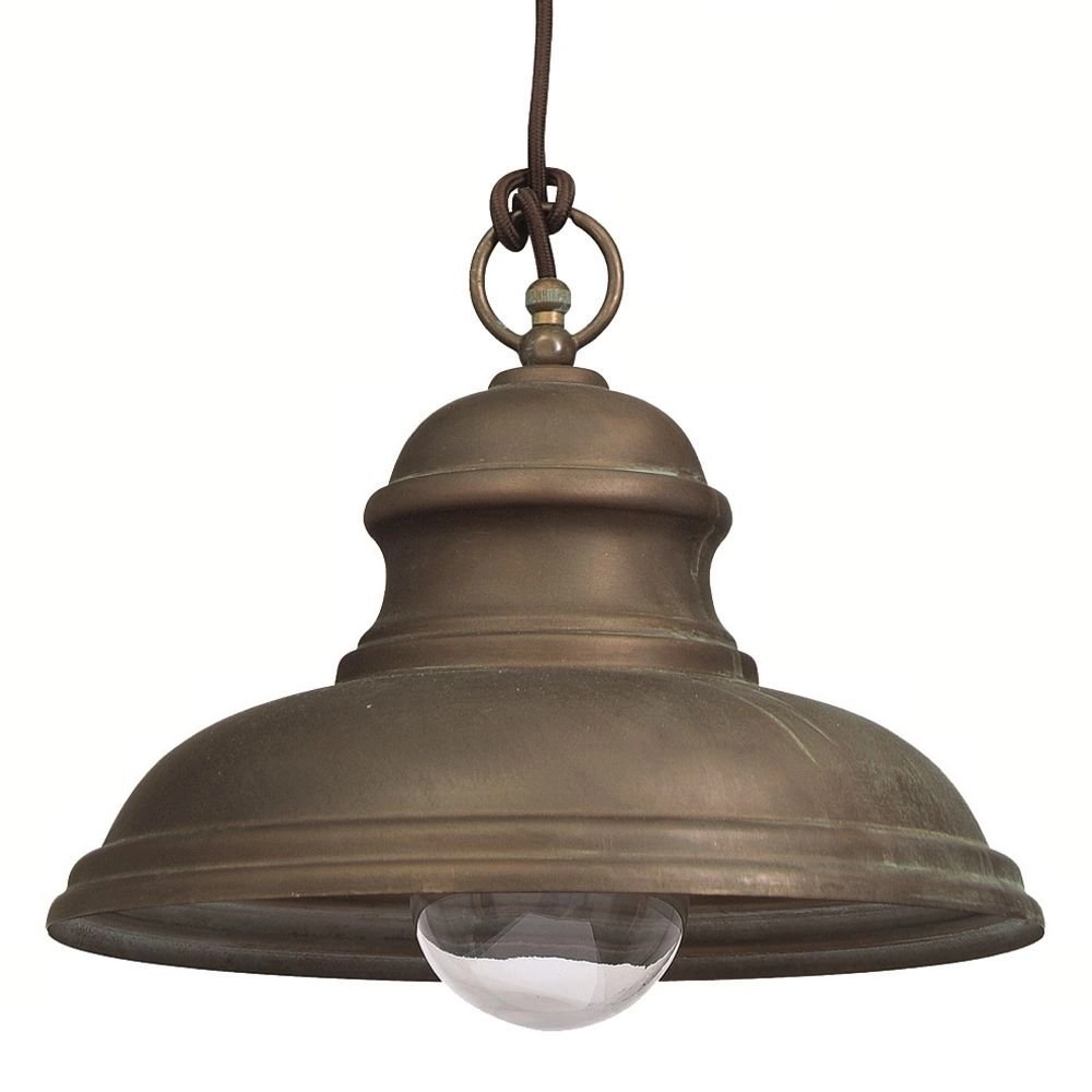 Veranda hanglamp Veranda 4 32cm koperbruin Franssen 8021035005763