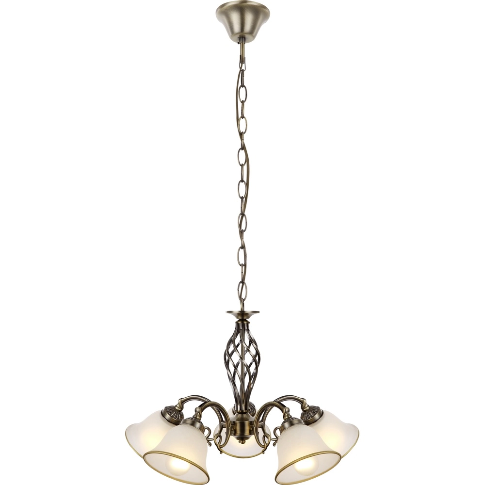 Klassieke hanglamp Odin 5-lichts
