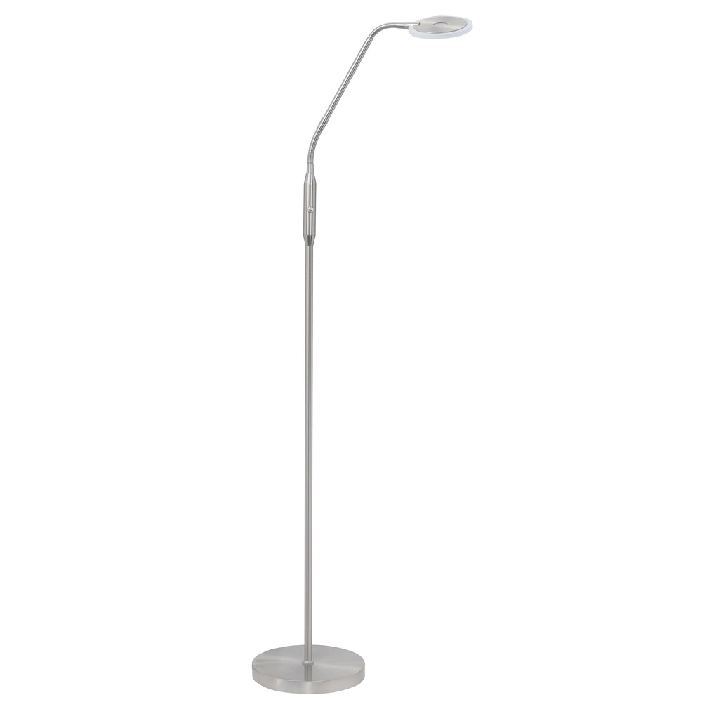 Design leeslamp Rodeo nikkel Ø 23cm