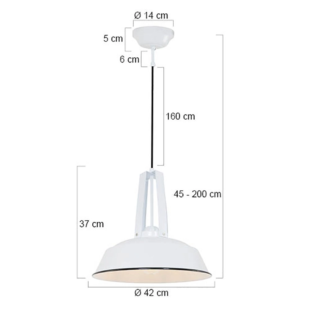 Hanglamp Luna 42 Steinhauer 8712746102994