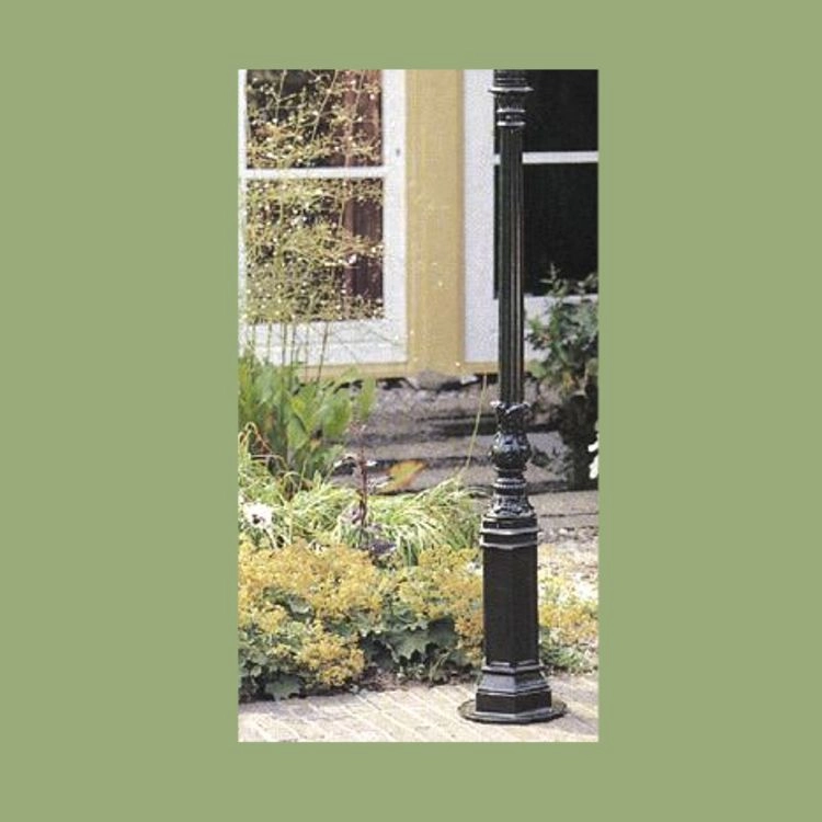Nostalgische sokkelpaal Pole KS1 mini - zwart KS verlichting 8714732592703