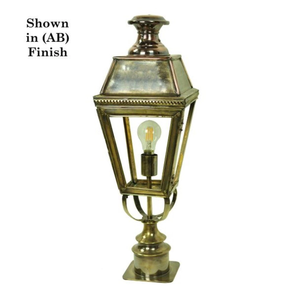 Landelijke buitenlamp Kensington messing (PB) Limehouse