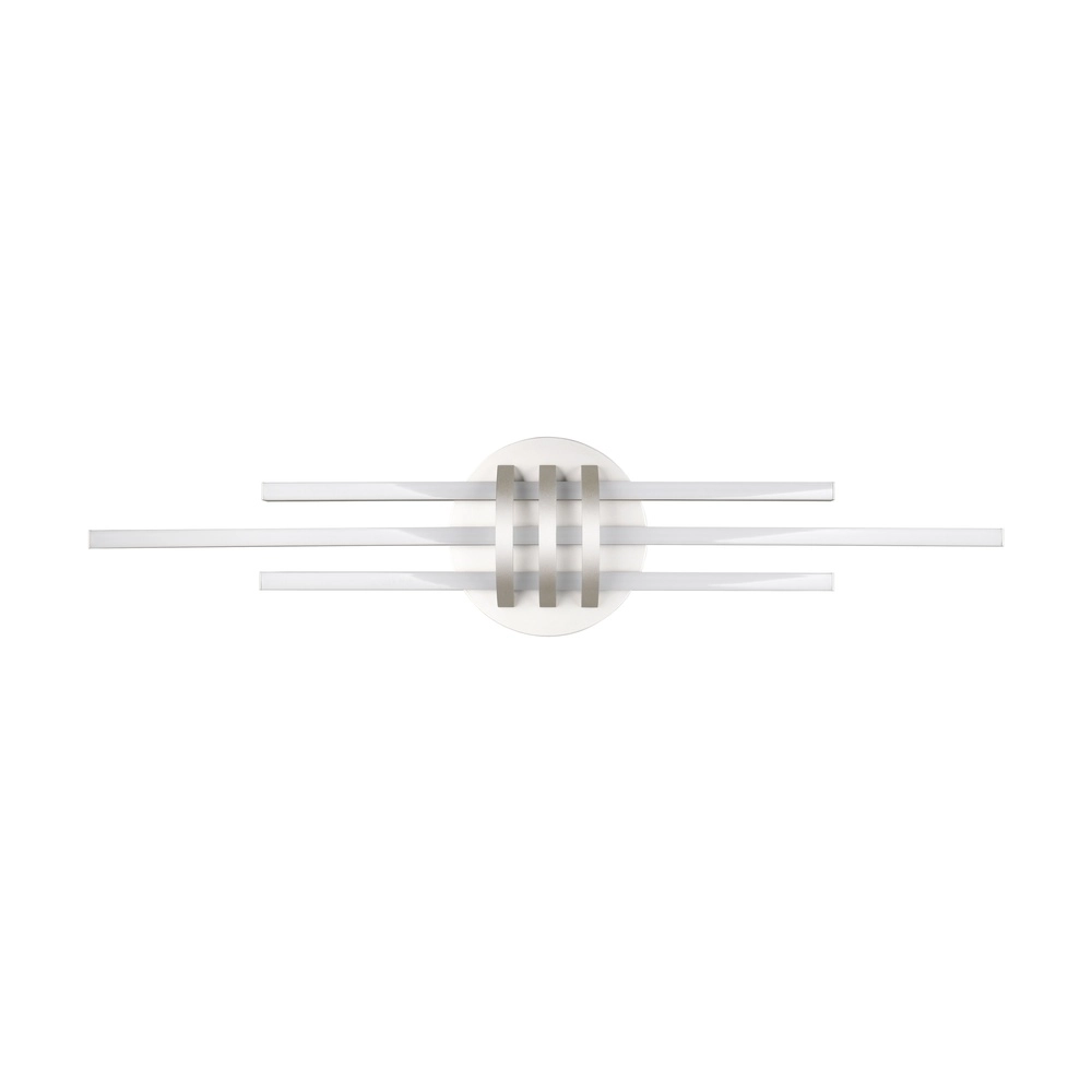 Plafondlamp Cinto design nikkel Trio 4017807612516