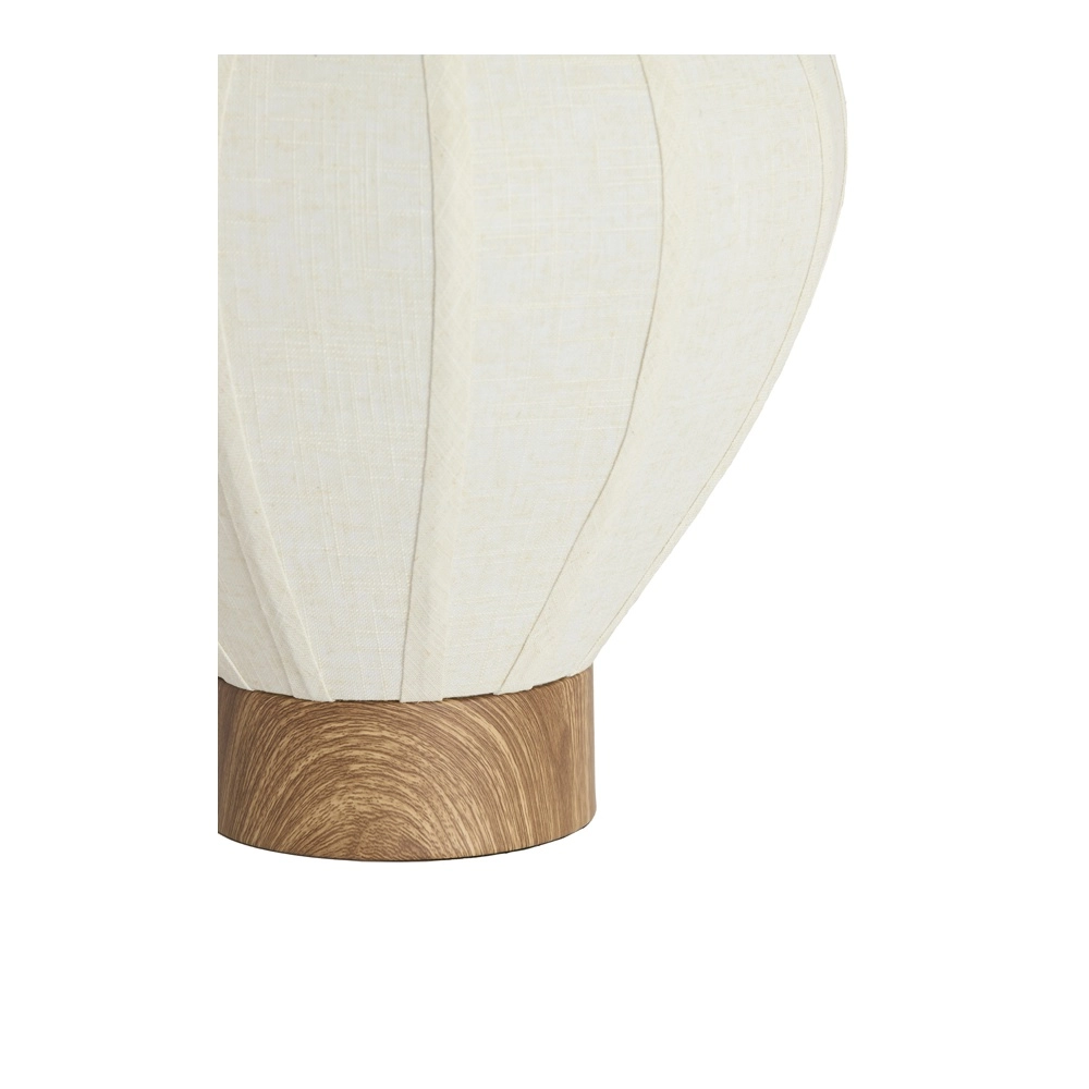 Tafellamp Kyzo Ø 35cm japandi wit Light & Living 8717807843427