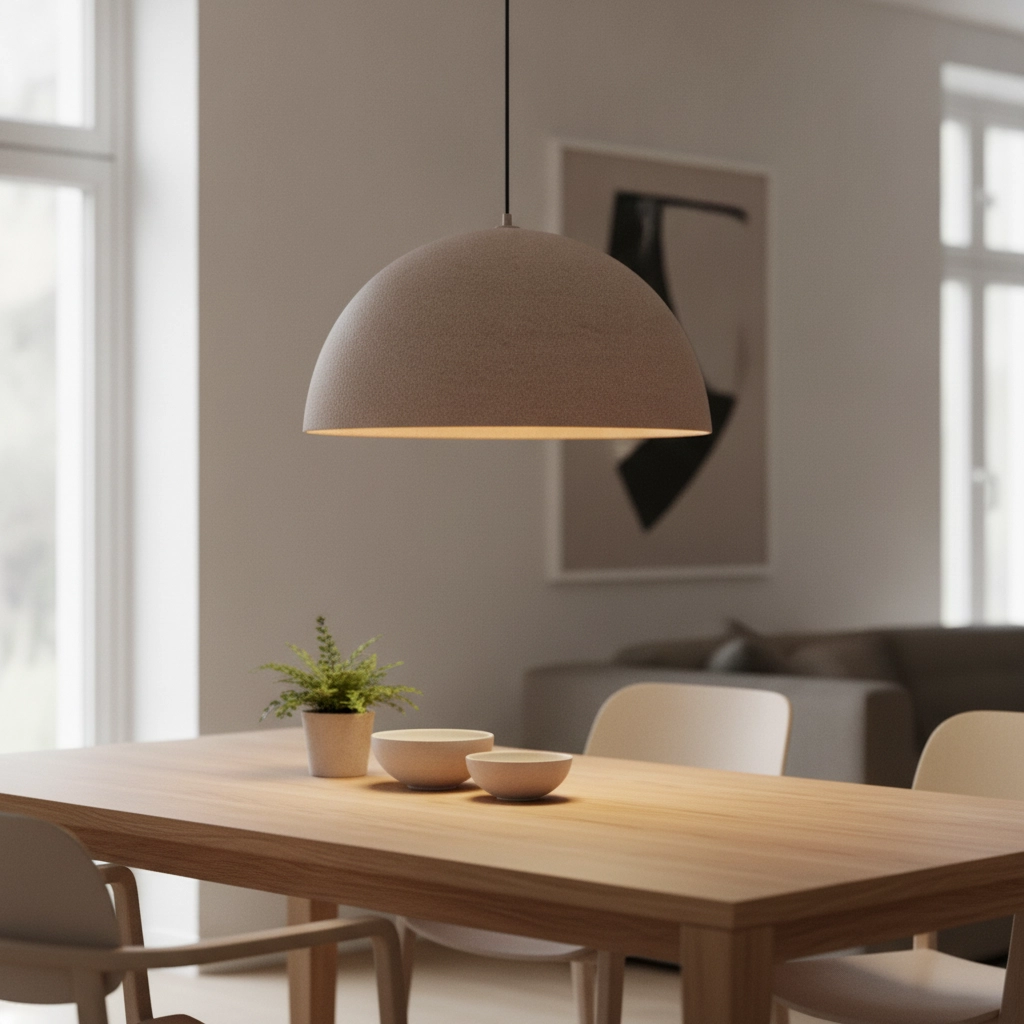 Hanglamp Starla bruin Ø 60cm