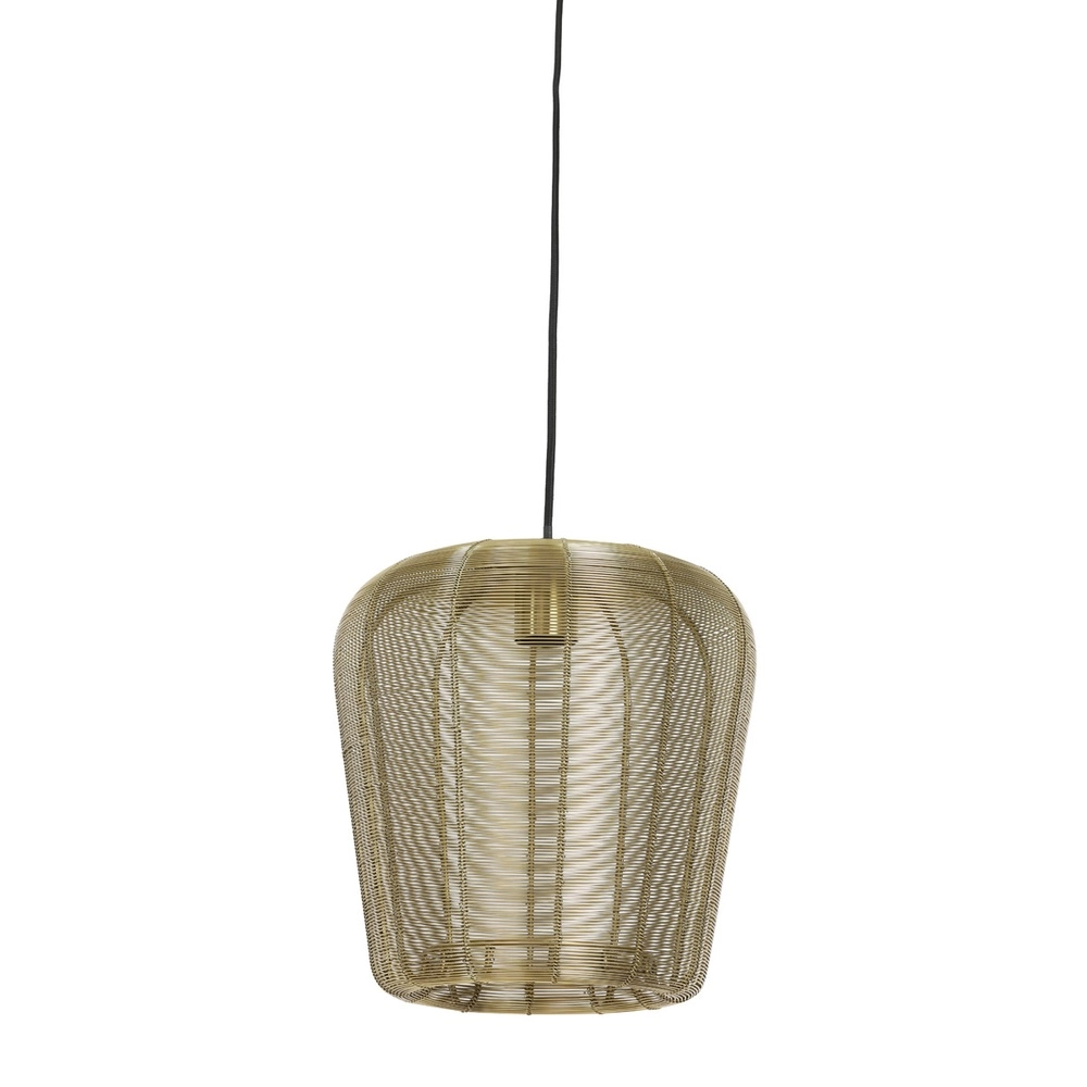 Gouden hanglamp Adeta Ø 28cm Light & Living 8717807601027