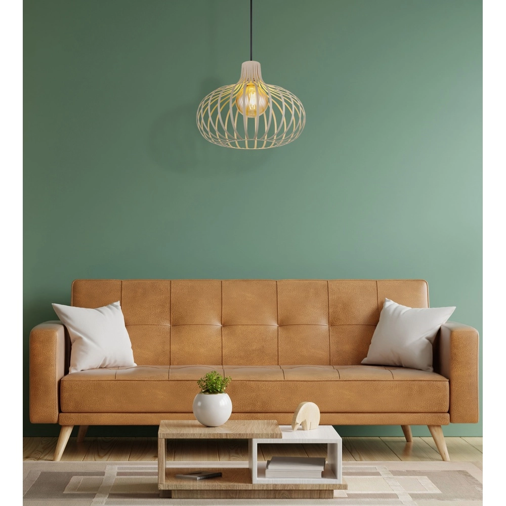 Design hanglamp Mateo crème Globo 9007371513888