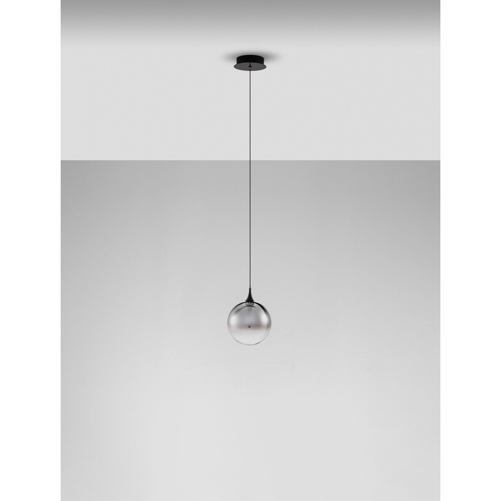 Hanglamp Orenda enkel smoke glas Lyora 5212017477606