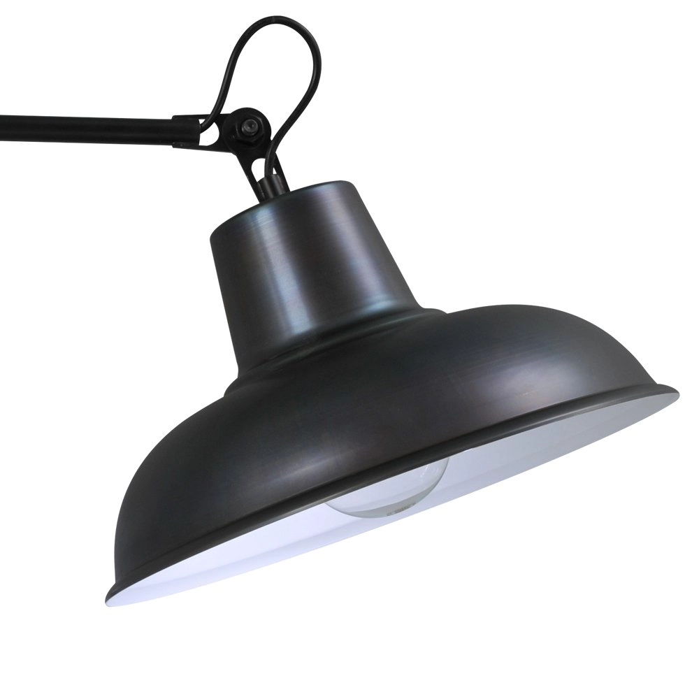Wand leeslicht Industria Gunmetal Masterlight 8718121235752