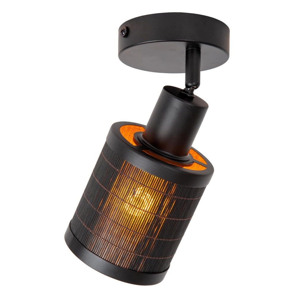 Plafondlamp Tagalog Ø 10cm zwart Lucide 5411212211668