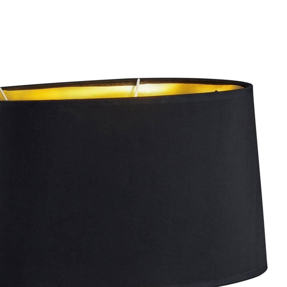 Tafellamp Taba 52cm goud met zwart Trio 4017807377507