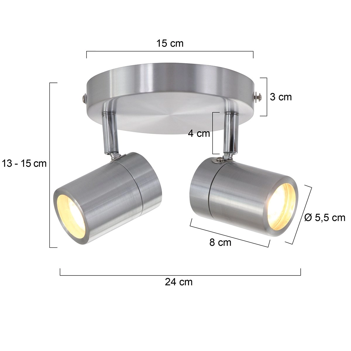 Opbouwspot Upround LED Steinhauer 8712746130072
