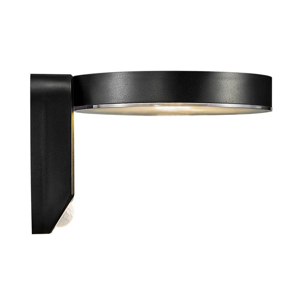 Solar wandlamp Rica zwart Nordlux 5704924004773