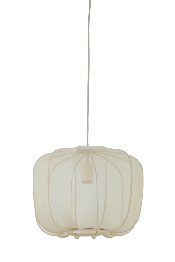 Japandi hanglamp Plumeria crème Ø 40cm Light & Living 8717807651398