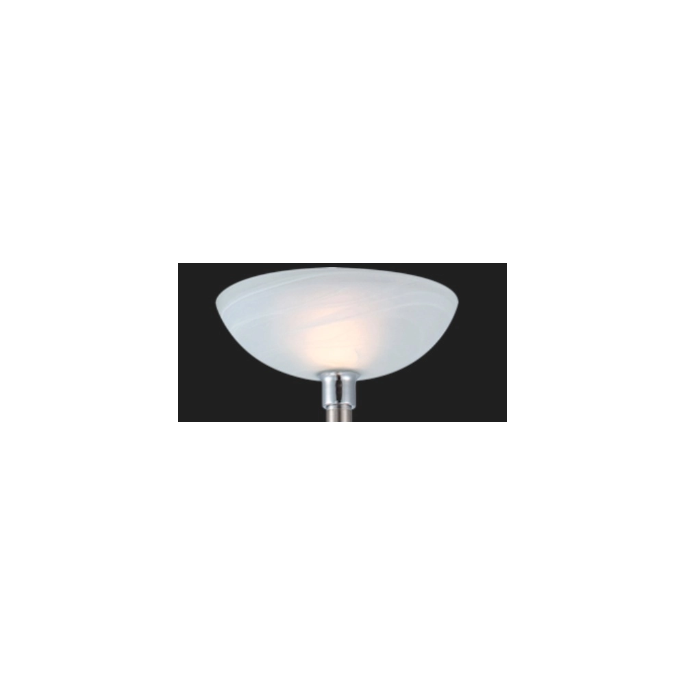 Vloerlamp Blade chroom wit glas Globo 9007371194827