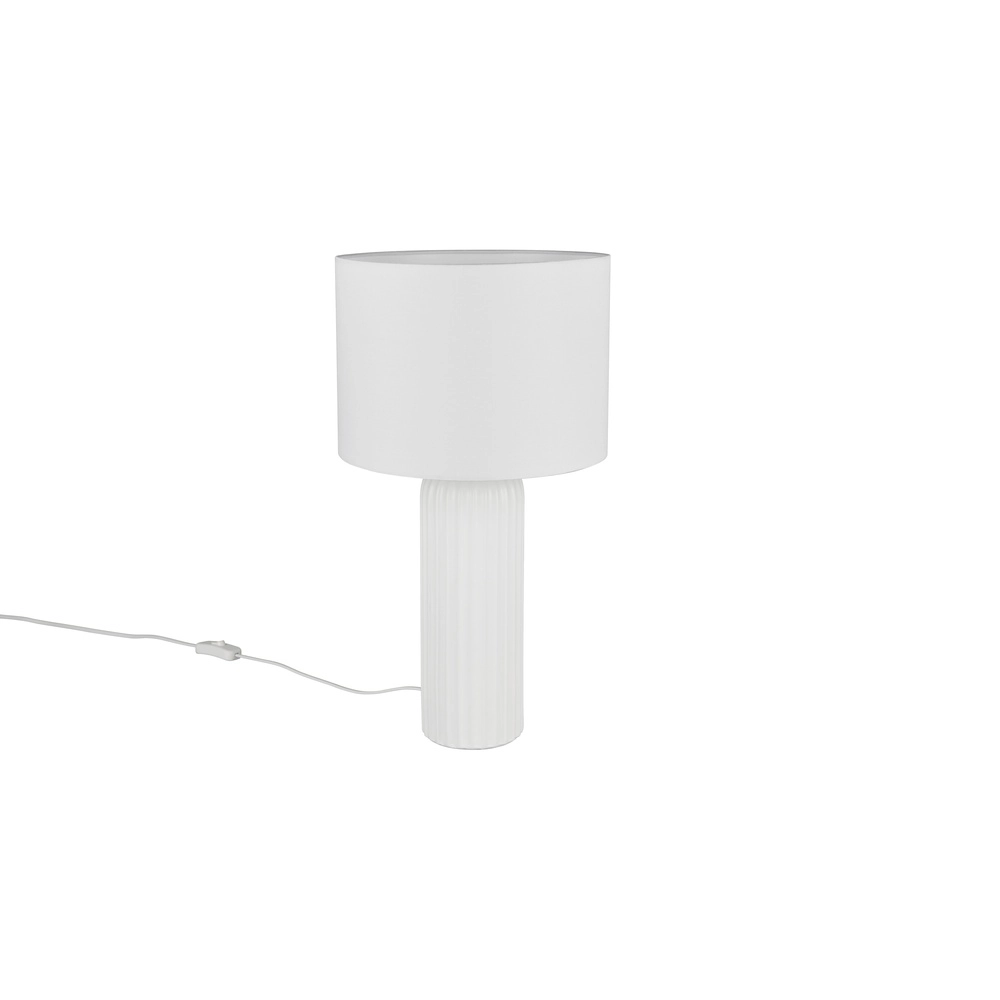 Tafellamp Blair Ø 28cm wit Trio 4017807654349