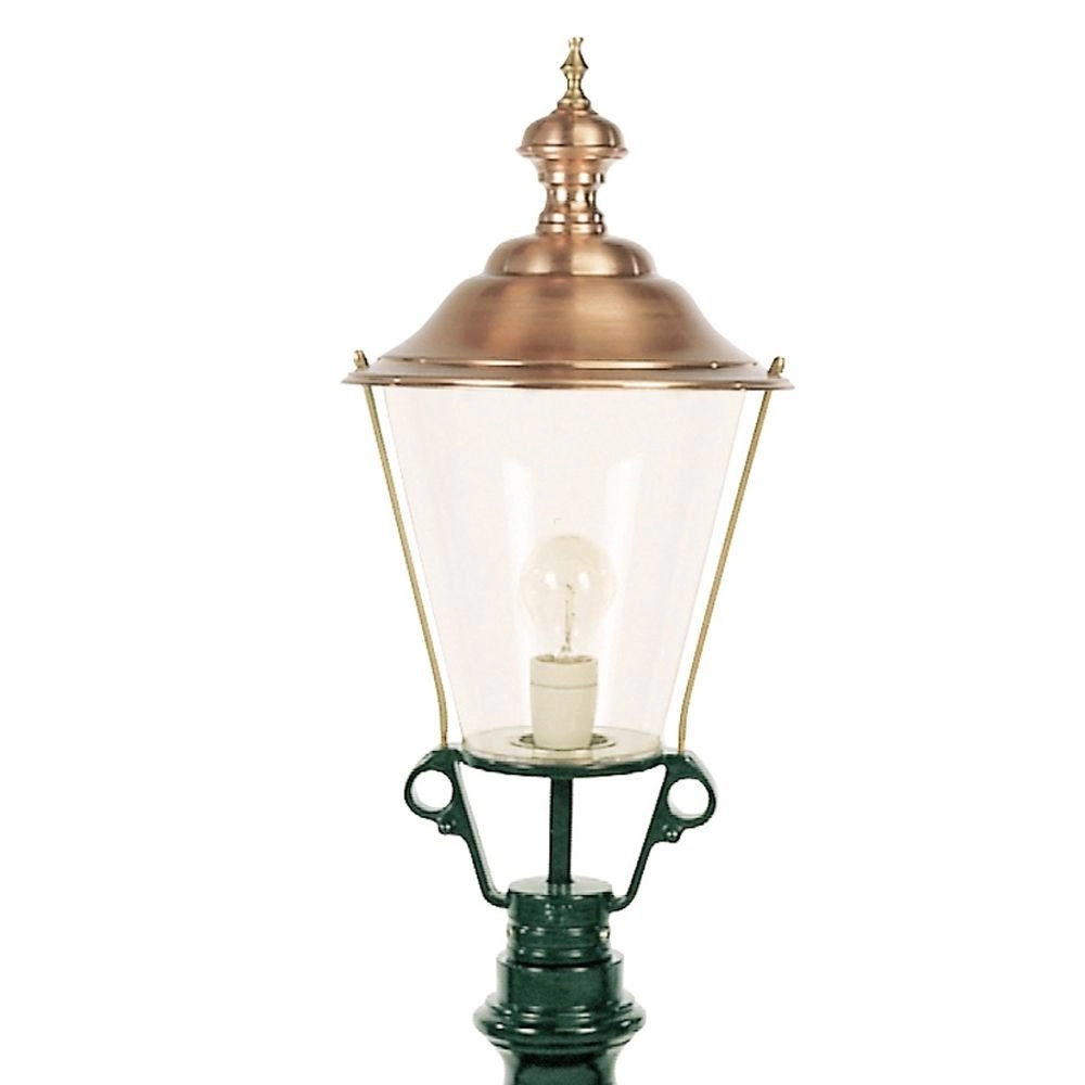 Nostalgische tuinlamp Timor zwart KS verlichting 8714732502641