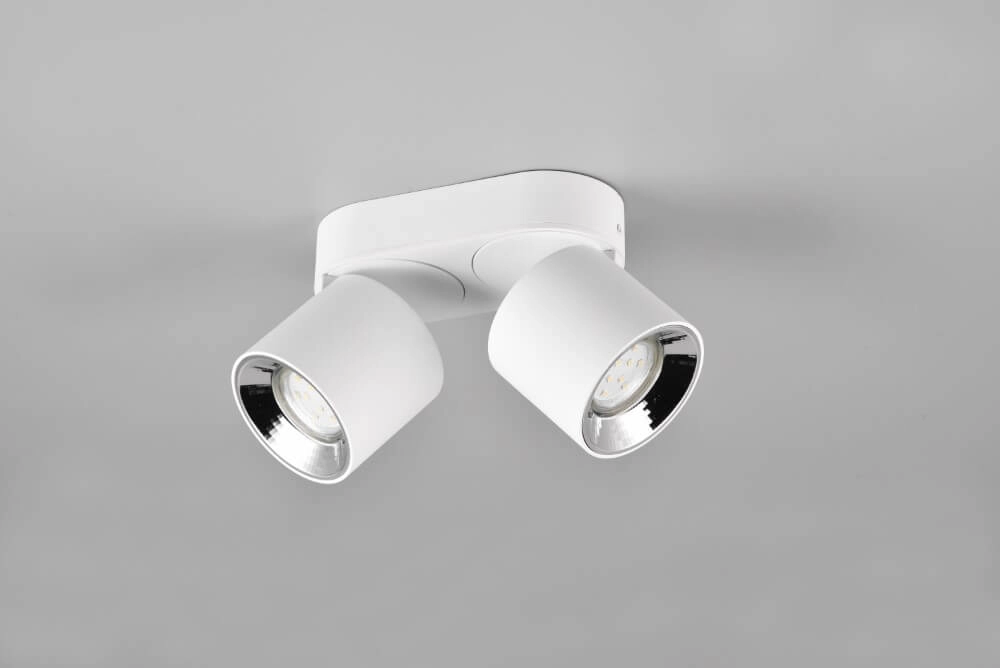 Plafondlamp Guayana 2-lichts wit Trio 4017807573954
