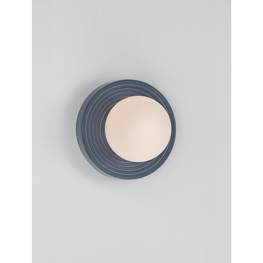 Wandlamp Orbique lichtblauw Ø 22cm Lyora 5212017483867