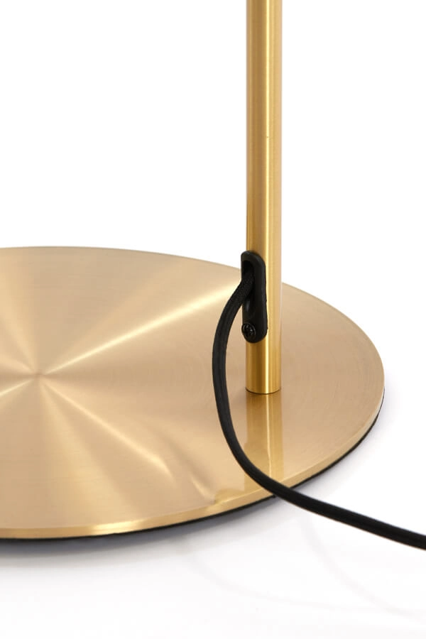 Gouden vloerlamp Moroc Ø 30cm Light & Living 8717807686437