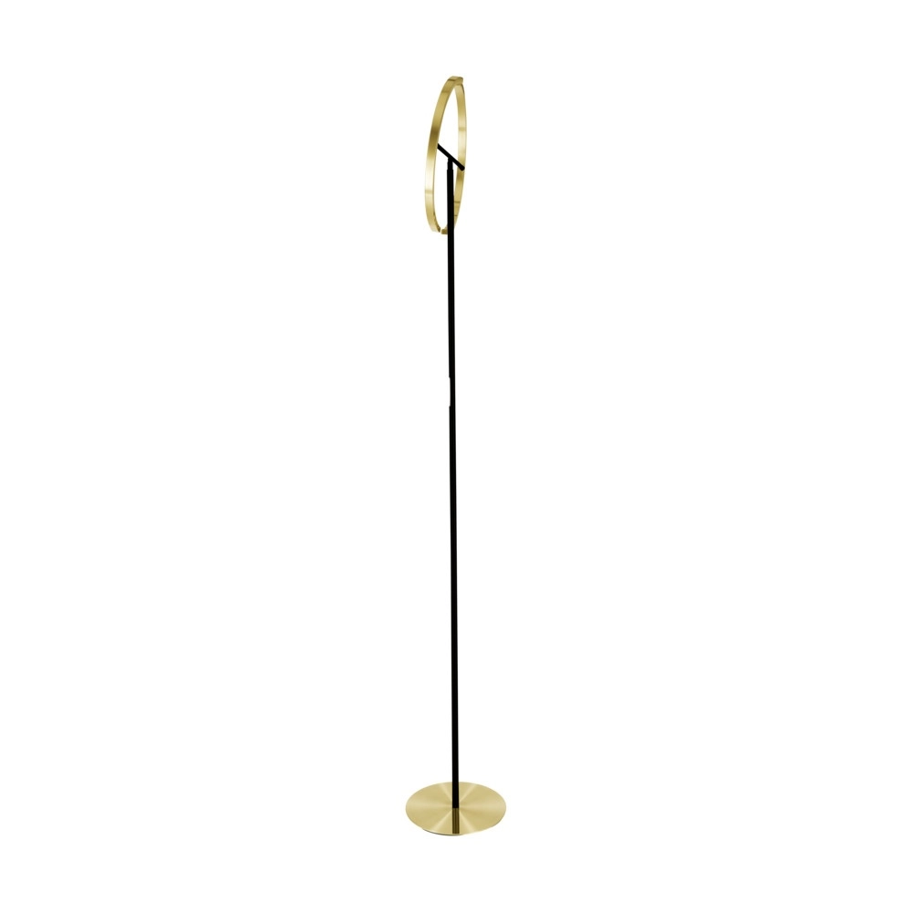 Design vloerlamp Castelpoto zwart met goud
