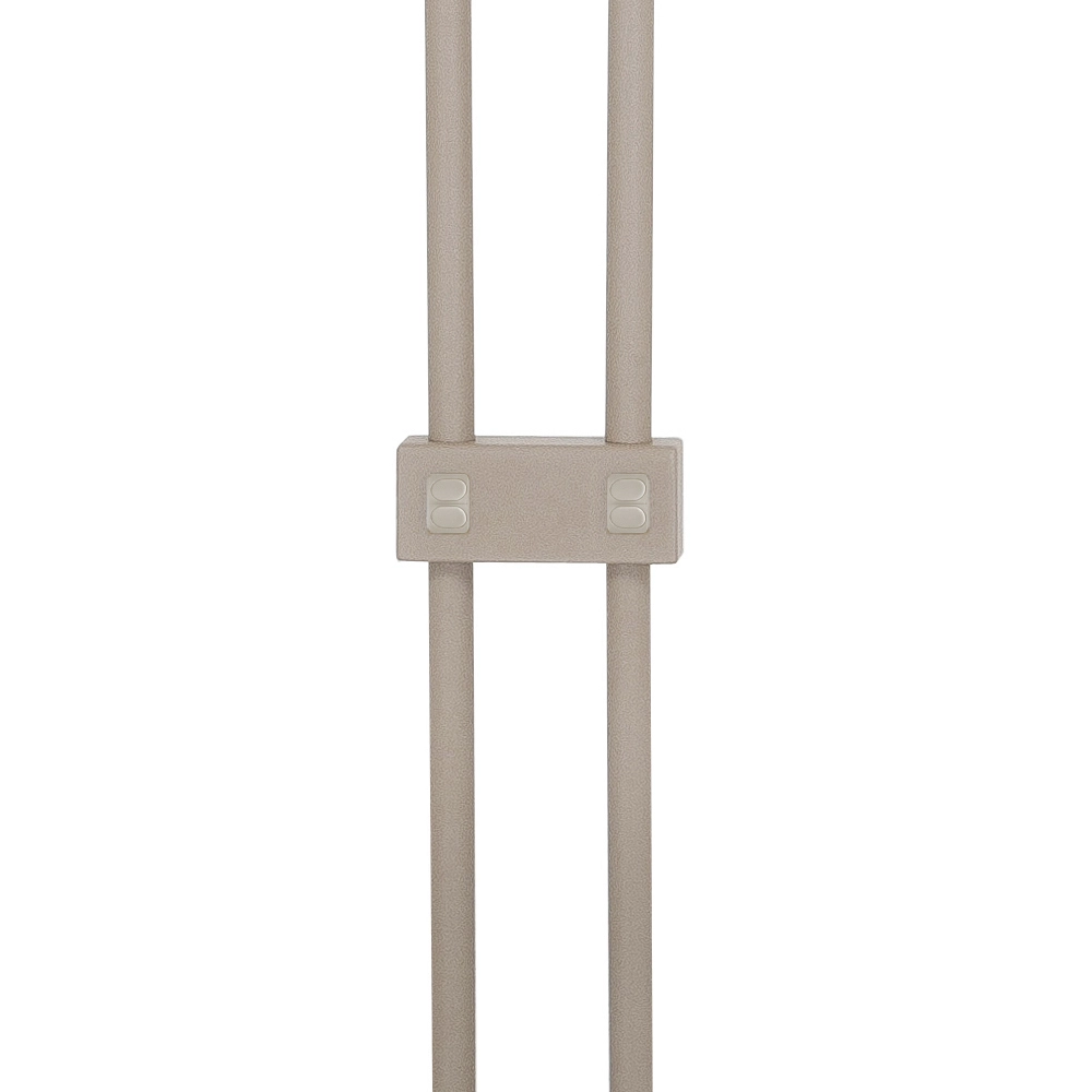 2-lichts led leeslamp Malaga zand Highlight 8718379052484