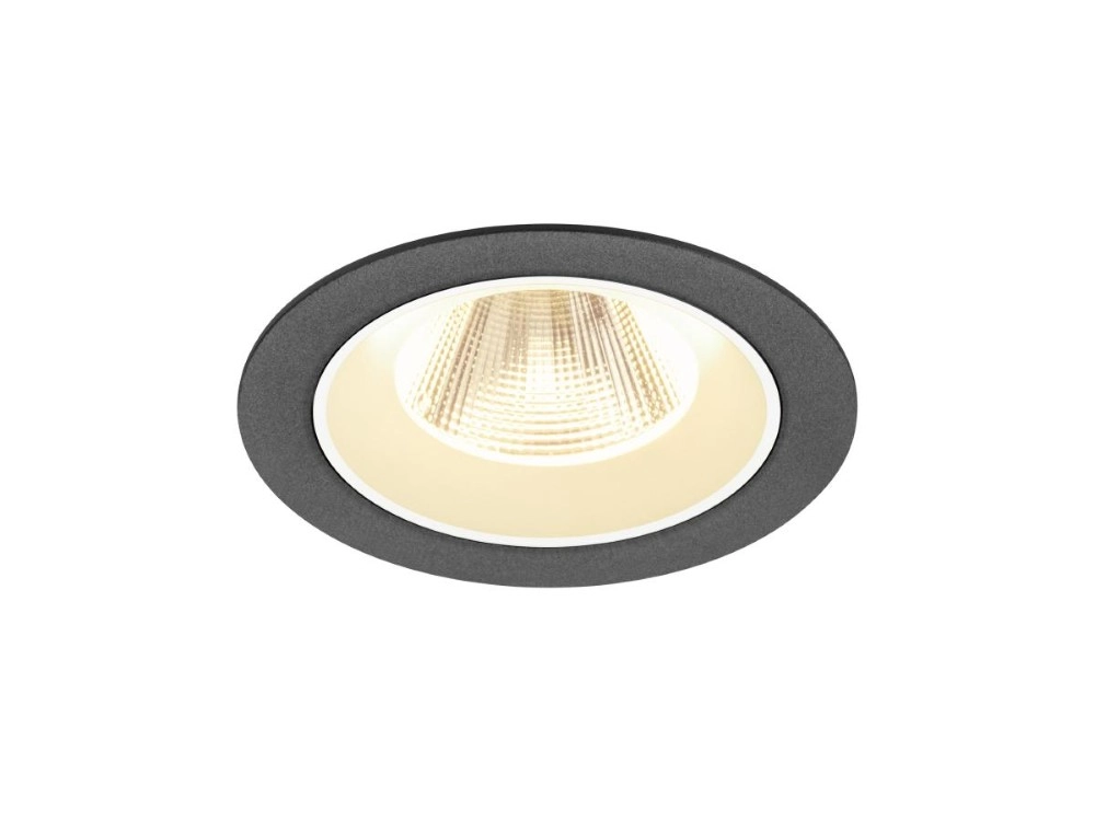 Inbouwspot Numinos M zwart/wit 3000K - 20gr SLV 4024163311403