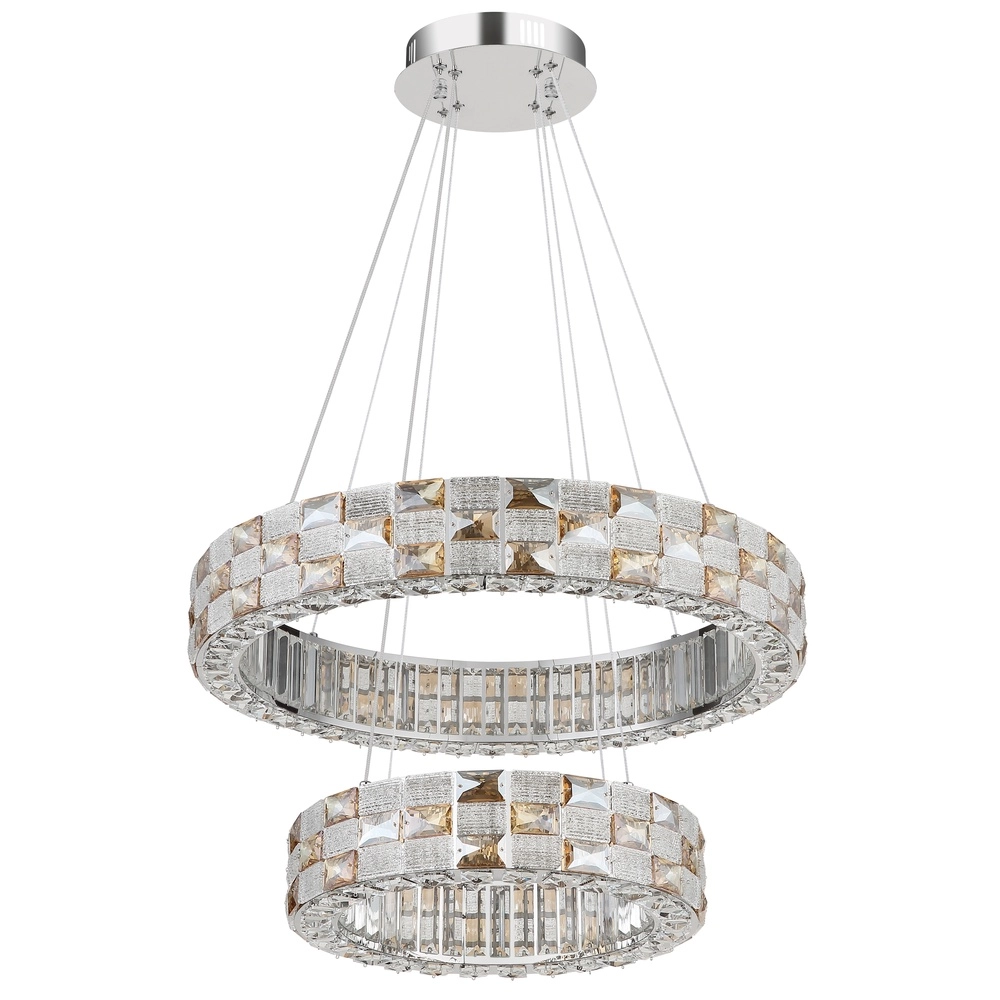 Hanglamp Lidia chroom Globo 9007371586097