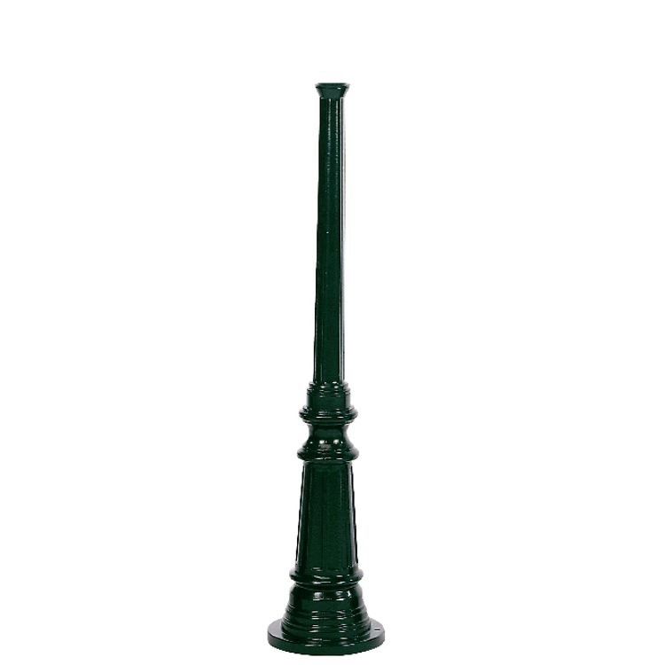 Nostalgic mast Rhodos E86A verlengd - zwart
