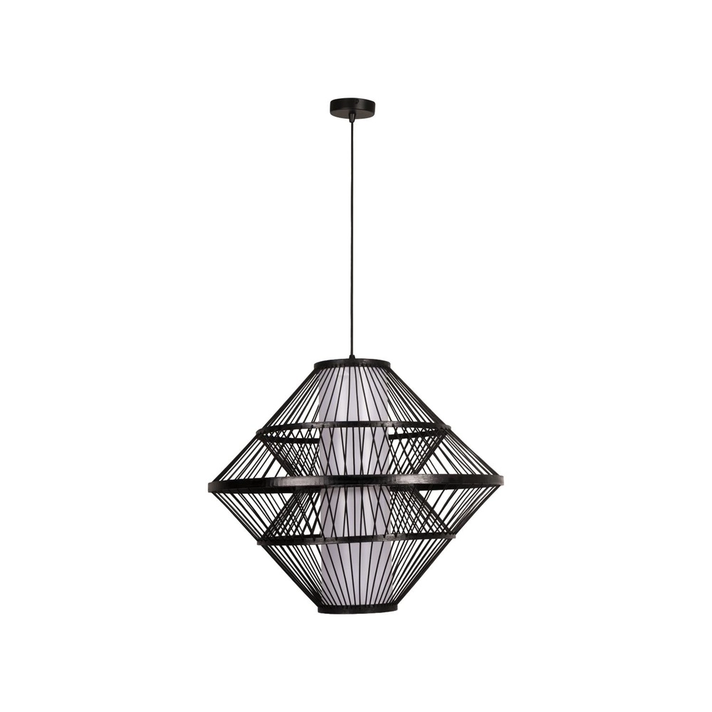 Zwarte hanglamp Pasquino Ø 60cm