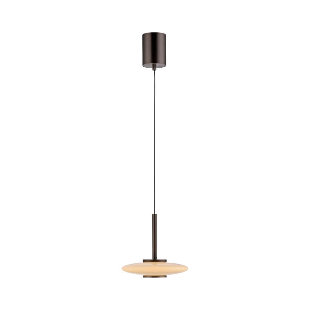 Design hanging lamp Pure Vitrum dark brown Paul Neuhaus 4012248383964