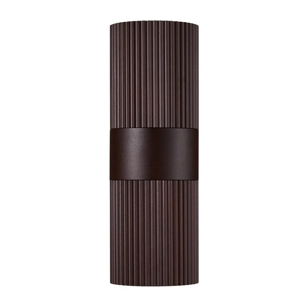 Design up - downlighter Kyklop Ripple rust brown Nordlux 5704924015519