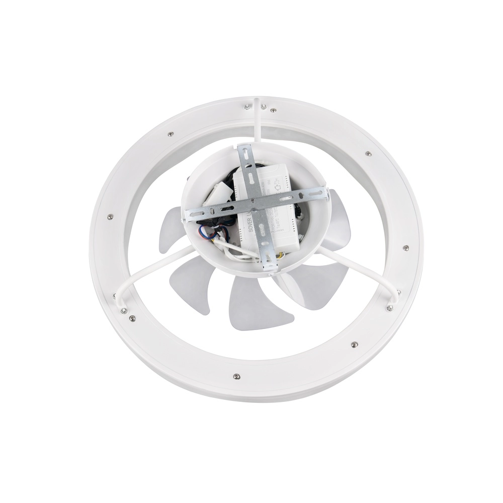 Witte ventilator Skaulo design Ø 50cm Trio 4017807698831