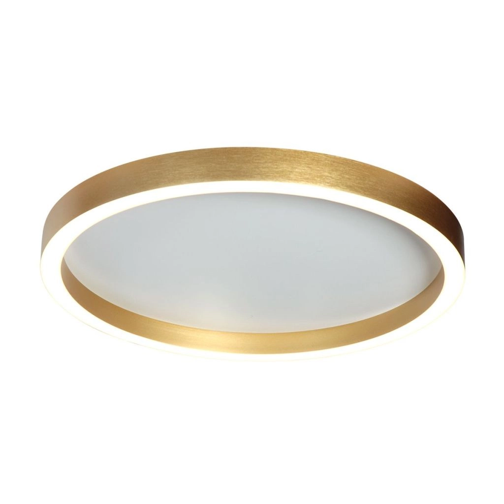 Design plafondlamp Ringlux goud Ø 40cm