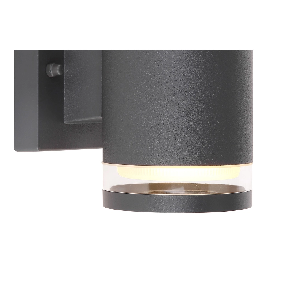 Moderne wandlamp Alcala antraciet Globo 9007371395583