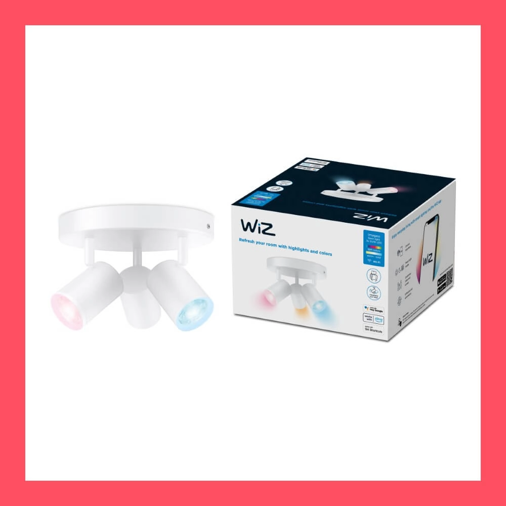 3-lichts opbouwspot Imageo smart - wit WiZ 8719514554511