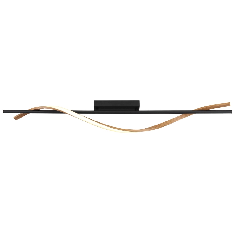 Design plafondlamp Watkins zwart Globo 9007371531745